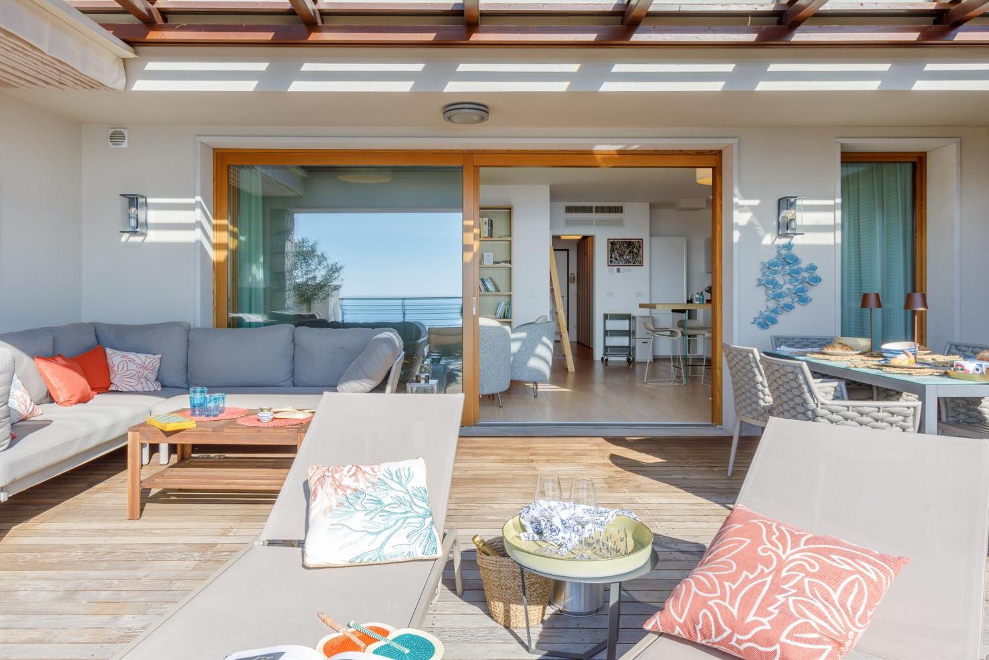 Portopiccolo Apartments Telgatino Nel Golfo - With Beach Included 西斯蒂亚纳 外观 照片